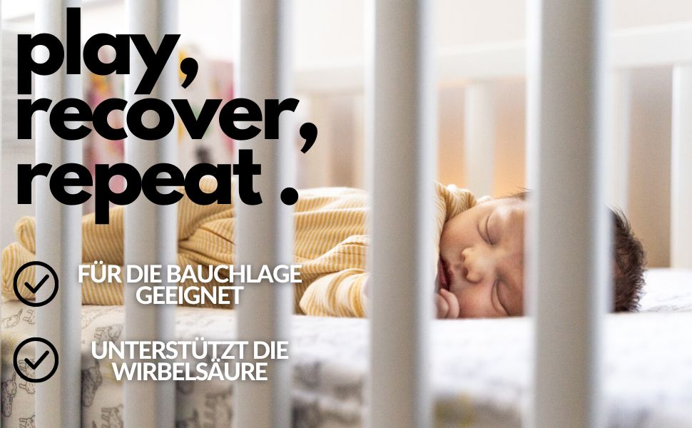 Sämann Babymatratze für Laufgitter 100x100 cm, CLOUD Basic